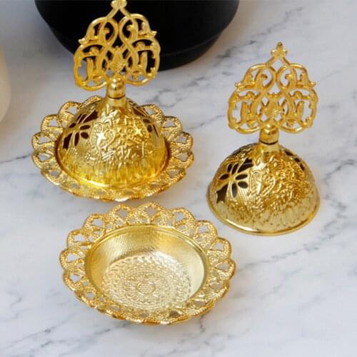 Arab Ceramic Incense Burner Household Incense Holder Decoration Muslim Incense Burner Home Decor Crafts