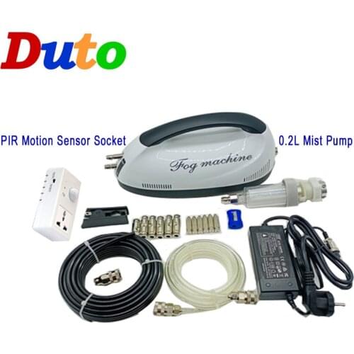 Automatic Control High Pressure 0.2L Human Body PIR Sensor for Booth Sterilizing And Outdoor Patio Mising Cooling System