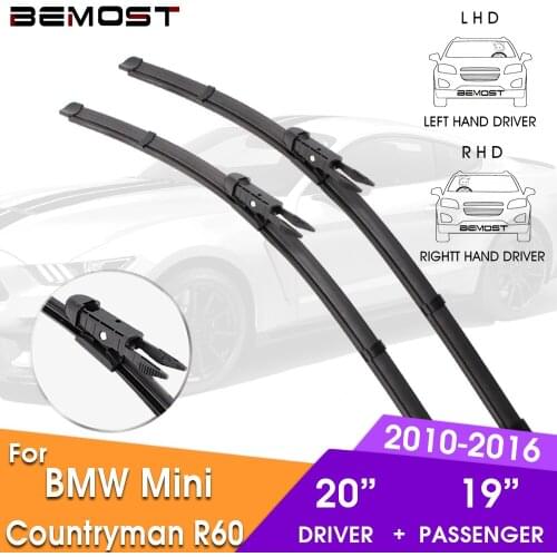 BEMOST Car Wiper Blade Front Window Windshield Wipers Blade For BMW Mini Countryman R60 2010-2016 LHD/RHD 20"+19"Car Accessories