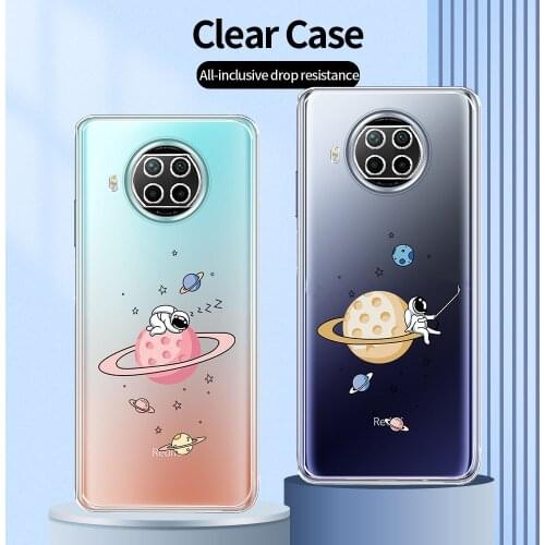 For Xiaomi Mi 10T Lite Case Clear Soft Cover For Xiaomi Mi 10T Lite Transparent Case For Xiaomi Mi 10i Fashion Phone Shell Coque