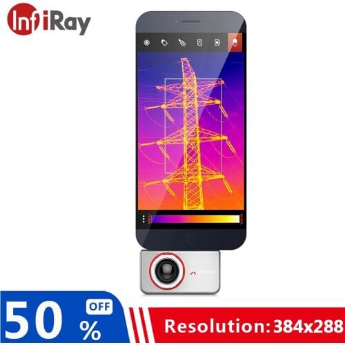InfiRay T3S Mobile Infrared Thermal Imager Hot Spot Tracking Camera Outdoor Observation Android Type-c