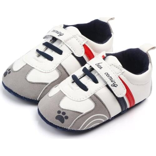 Fashion Brand Infant Leather Baby Shoes for Girl 1 Year Boy Crib Shoes Toddler Newborn Princess Footwear Soft Sole Flats Shoe