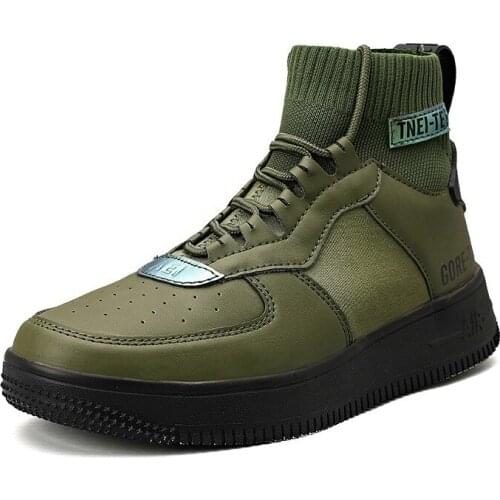 Spring And Autumn Mens Shoes, Socks Shoes, Basketball Shoes, Non-slip Comfortable Sports Shoes, Student Shoe