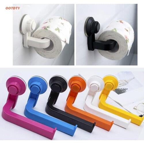 Wall-Mounted Toilet Paper Holders Self-Adhesive Toilet Tissue Hanging Racks Easy-Install Convenient Bathroom