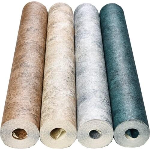 Classic Retro PVC Ins Wind Cement Gray Wall Sticker Modern Simple Plain Bedroom Living Room Diatom Mud Industrial Wind Wallpaper