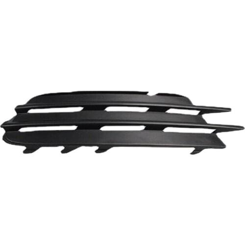 Left Right Bumper Lower Fog Light Grill Vent Grilles for VW Scirocco 2009-2014 1K8 853 665 B 1K8 853 666 B 1K8853665B 1K8853666B