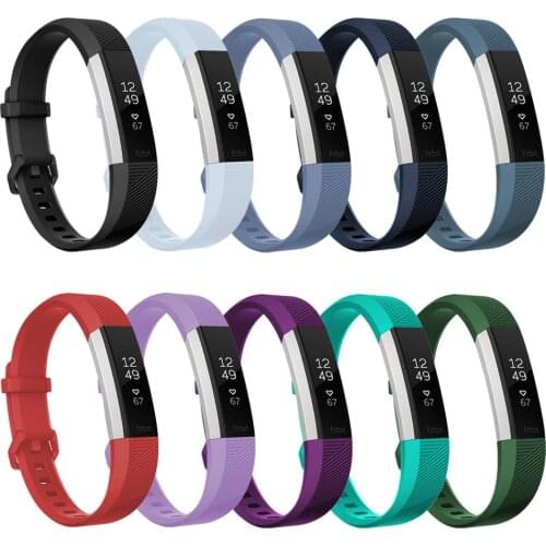 Silicone Sport Bands For Fitbit Alta Watch Soft TPU Watch Strap Bracelet Replacement Belt For Fitbit Alta HR Wristband