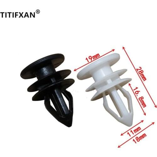 10PCS Car A/B pillar column upright windshield interior panel fasteners clips for Great Wall Florid Coolbear Peri Haval M2 M4