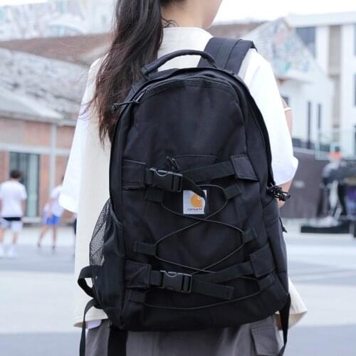 2021 Popular Fashion Backpack Men And Women Skateboard Bag Tooling Bag Canvas Computer Backpack Student School Bag Tide Brand