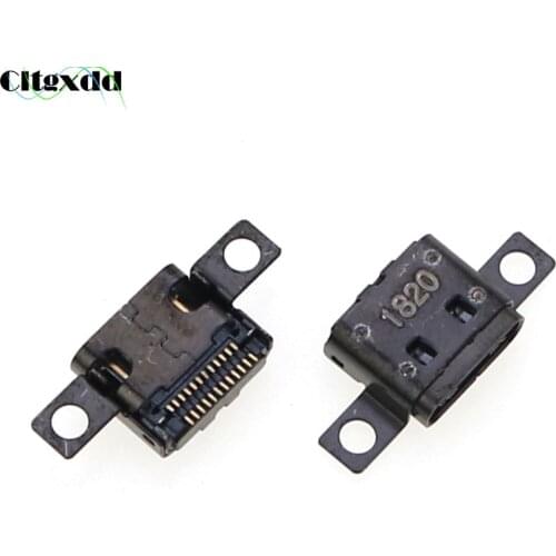 Cltgxdd Type C Jack Socket USB C Charging Port For Lenovo 720S-13IKB 720S-13ARR USB Type-C Connector