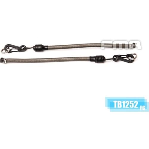 FMA 2PCS Replacement Bungees Hook for ACH Style Helmet NVGs/VASs and ARCs TB1252 BK/DE/FG