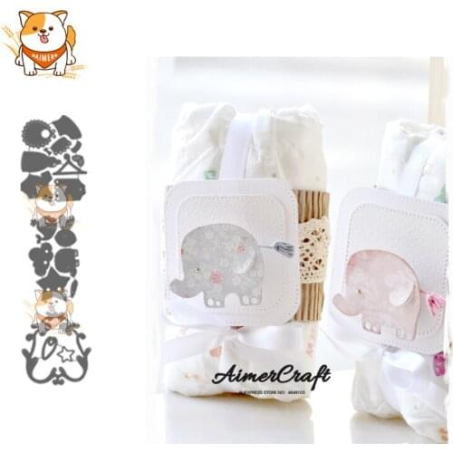 Lovely Baby Series Metal Cutting Dies Scrapbooking Stencil For DIY Paper Card Decorative Embossing Die Cut Craft Dies New 2019