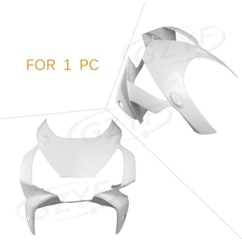 Unpainted Motorcycle Upper Front Fairing Cowl Nose for Honda 2002 2003 CBR 954RR CBR954RR 02 03, ABS Plastic