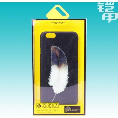 Wholesale Clear Transparent PVC Plastic Retail Package Packaging Box for iPhone6s Case Galaxy Mobile Phone Case 50pcsKJ-530