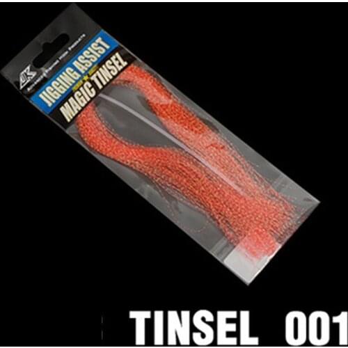 Fly Fishing Lure Tinsel Twisted Strand Holographic Tinsel Twisted Fly Tying Crystal Jigs Hook Assist For Jig Hook Lure Diy