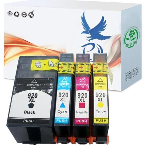 PY 4 PCS 920 compatible ink cartridge for HP 920XL For HP920 Officejet 6000 6500 6500A 7000 7500 7500A printer