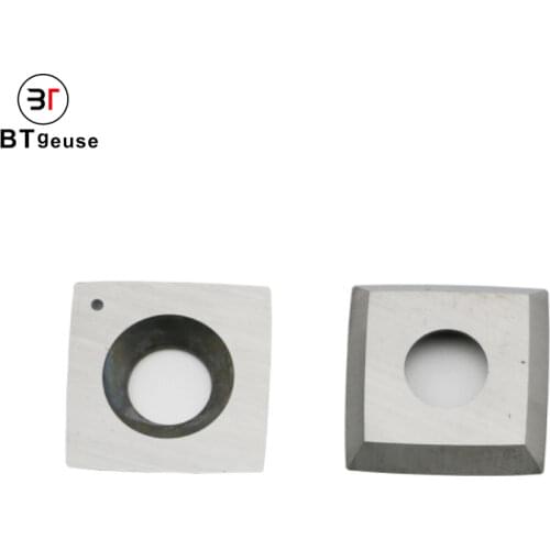 3 PCS Square Wood Working Solid Carbide Reversible Insert cutter(15*15*2.5R150/4R0.5)4Edge For Lathe Head