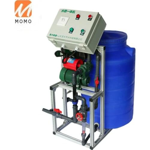 Farm machinery irrigation fertilizing system for gardens