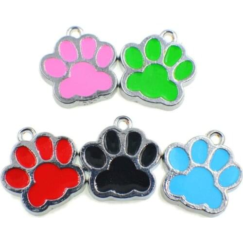 50pcs of Dangle Charms Lovely PVC Figure Charm For Bracelet Necklace Pet Jewelry Making