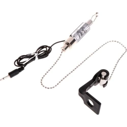 2.5mm LED Fishing Alarm Signal Device Fishing Catching Bite Alarms Chain lluminated Hanger Swinger Indicator