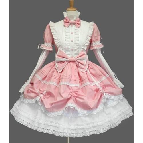 Retro evening dress Vintage Noble ancien togae Cosplay Costume Gothic Lolita Short ball gown Wedding Dress medieval Court dress