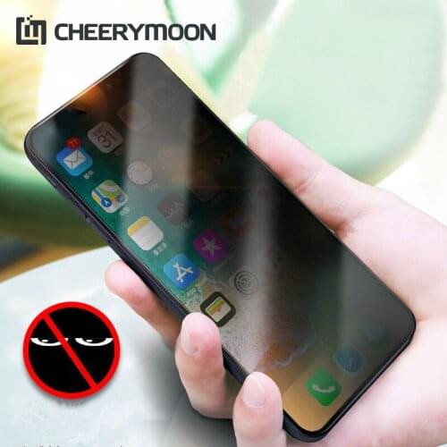 CHEERYMOON 5D Full Cover Anti Peeping Glass For VIVO NEX Secret-proof Screen Protector NEX Privacy Film