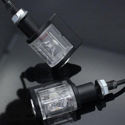 2 pcs Motorcycle Avio RIZ0MA LED Aluminum Turn Signal Light Indicator Lights Blinker Universal