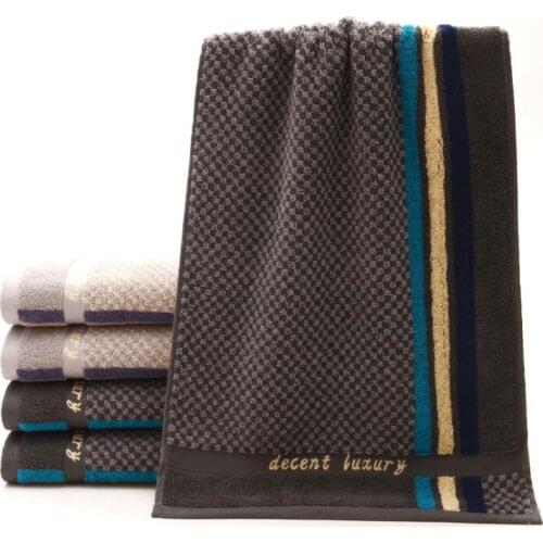 2pcs Face Towels 100% Cotton Gym Towel Sport Men Hand Towels Bathroom Gift 35X75cm toalha de banho