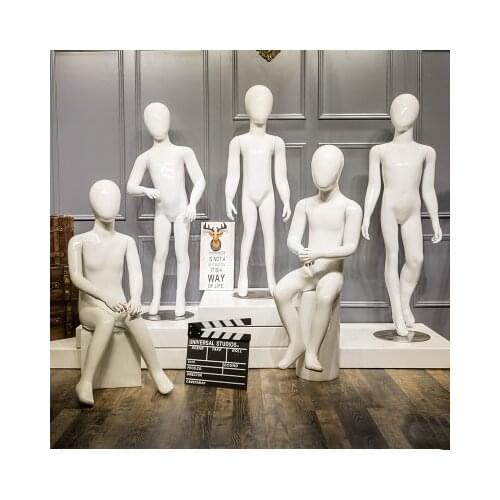 2019 New High Quality Gloss White Child Mannequin Professional Manufacturer In China Competitive Price For You