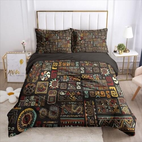 3D luxury bed linen Bedding set Blanket cover set sheet euro 2.0 1.5 family for home bedclothes 4-7pcs Indian