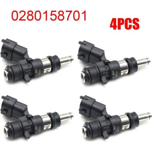 4PCS Car Accessories Urea Fuel Injectors 0280158701 0280158714 For Gasoline Car Petrol Spray Nozzle
