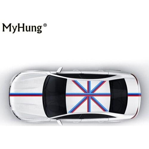 Car-styling General Personality Three Color Bar Car Whole/Full Body Decal Sticker For BMW E53 E60 E63 E70 E89 E92 E93 F01 F02