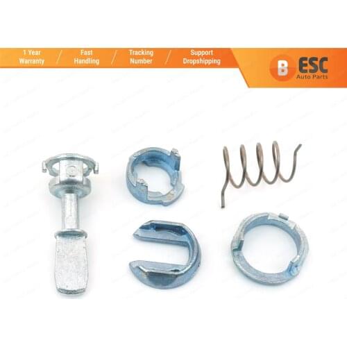 EDP49 Door Lock Barrel Cylinder 39 mm Eccentric Orbital Torsion Spring Follower Repair Kit Front for VW Golf MK5 1997-2006