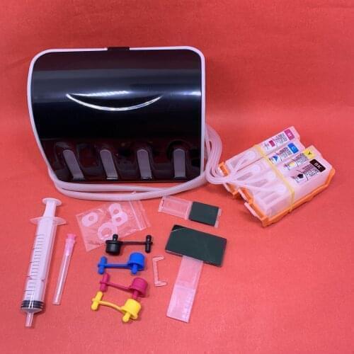 YOTAT CISS for HP685 ink cartridge for HP 685 Deskjet 4615 4625 3525 5525 (Empty) with chip