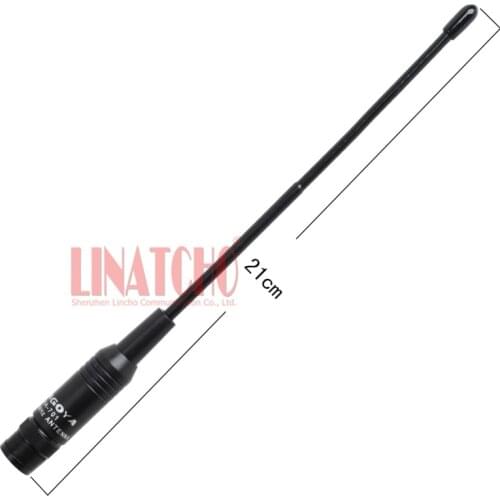701 UHF/VHF 144/430MHz dual band walkie talkie antenna two-way radio antenna BNC connector