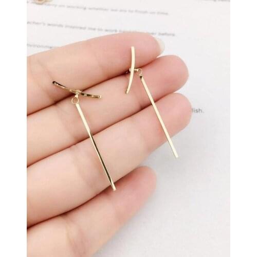 Classic Korean Earring New Goddess Luxury Gold Luxe Fashion Jewelry Stainless Steel For Women