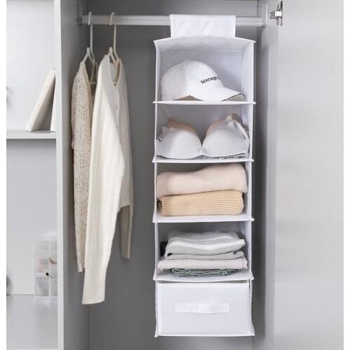Wardrobe Hanging Bag Drawer Storage Bags Large Capacity Multi-Layer Clothes Organizer Closet Organizer Dorm Room Essentials