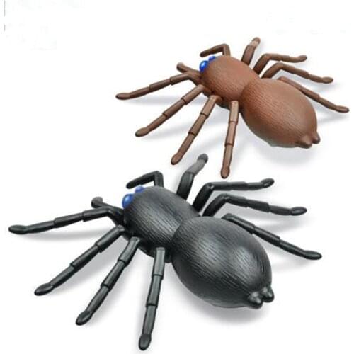 Remote Control Electric Spider Toy Animal Tidy Simulation Spider Simulation Animal Eyes Will Glow Puzzle Early Education Toys