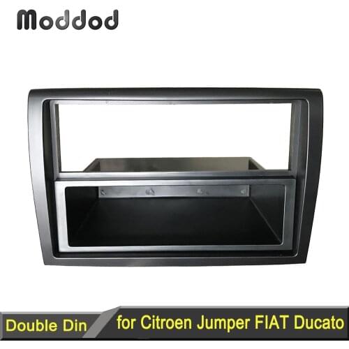 1 Din Radio Fascia for Peugeot Citroen Jumper 2006+ Boxer 2006+ FIAT Ducato 2006+ CD DVD Audio Dash Mount Trim Frame