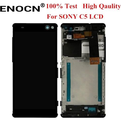 ENOCN 6.0" LCD Touch Screen For SONY Xperia C5 Ultra 5506 E5533 E5563 E5553 LCD Display Digitizer Sensor Panel Assembly