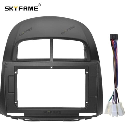 SKYFAME Car Frame Cable For TOYOTA PASSO 2005-2011 Android Big Screen Dask Kit Fascia Frame Line