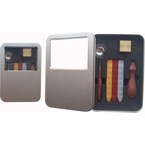 Document sealing and wedding gift wax stamp custom design square 20-40mm