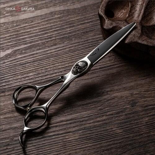 Japan Original "SAKURA" Noble Series Cobalt Alloy Steel High Quality Barber Hair Hairdressing Salon Cutting Scissors S-1