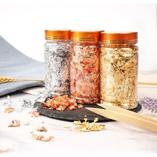 1PCS Shiny Gold Foil Sheet Resin Mold Art Decoration Gold Foil Filling MaterialGold-Plated Jewelry Decorative Accessories