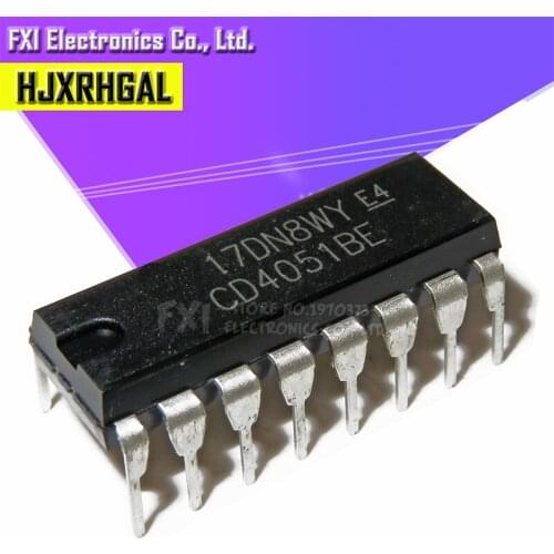 10PCS CD4051BE CD4051 DIP16 DIP new original