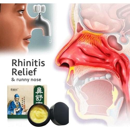20ml Allergic Rhinitis Balm Neti Sneezing Plaste Ointment Obstruction Allergic Nasal Health Rhinitis Sinusitis Care For Chr C2G9