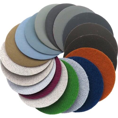 54PCS 2 Inch Flocking Waterproof Sandpaper Abrasive Paper 400 to 10000 Grits Self-adhesive Wet & Dry for Sanding Polishing