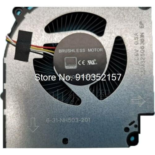 Laptop 4PIN CPU FAN For CLEVO NH50RC NH57RC NH50ED NH50RD NH57ED NH57RD 6-31-NH503-201 DC 5V 0.5A