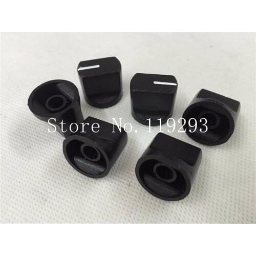 [BELLA]A duckbill -shaped knob 19 * 16MM potentiometer knob encoder shaft hole 6mm flower band switch--100PCS/LOT