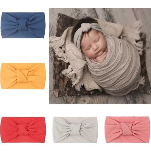 Baby Headband Summer Cute Bows Baby Girl Headbands Elastic Newborn Hair Band Kids Hair Bands Baby Girls Hair Accessories
